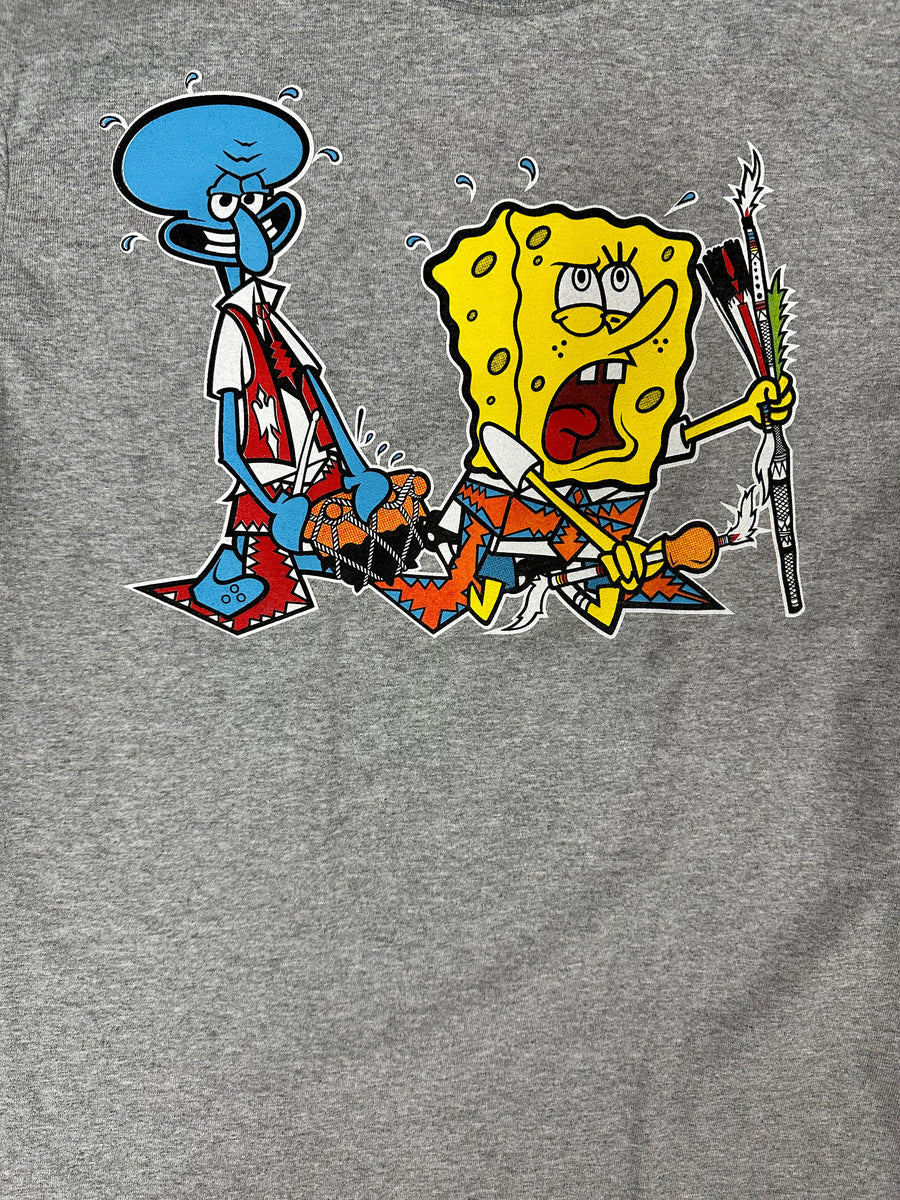 Spreadshirt SpongeBob Stoffbeutel – Leichter Baumwollbeutel Mit Burger-Motiv, 10 Liter