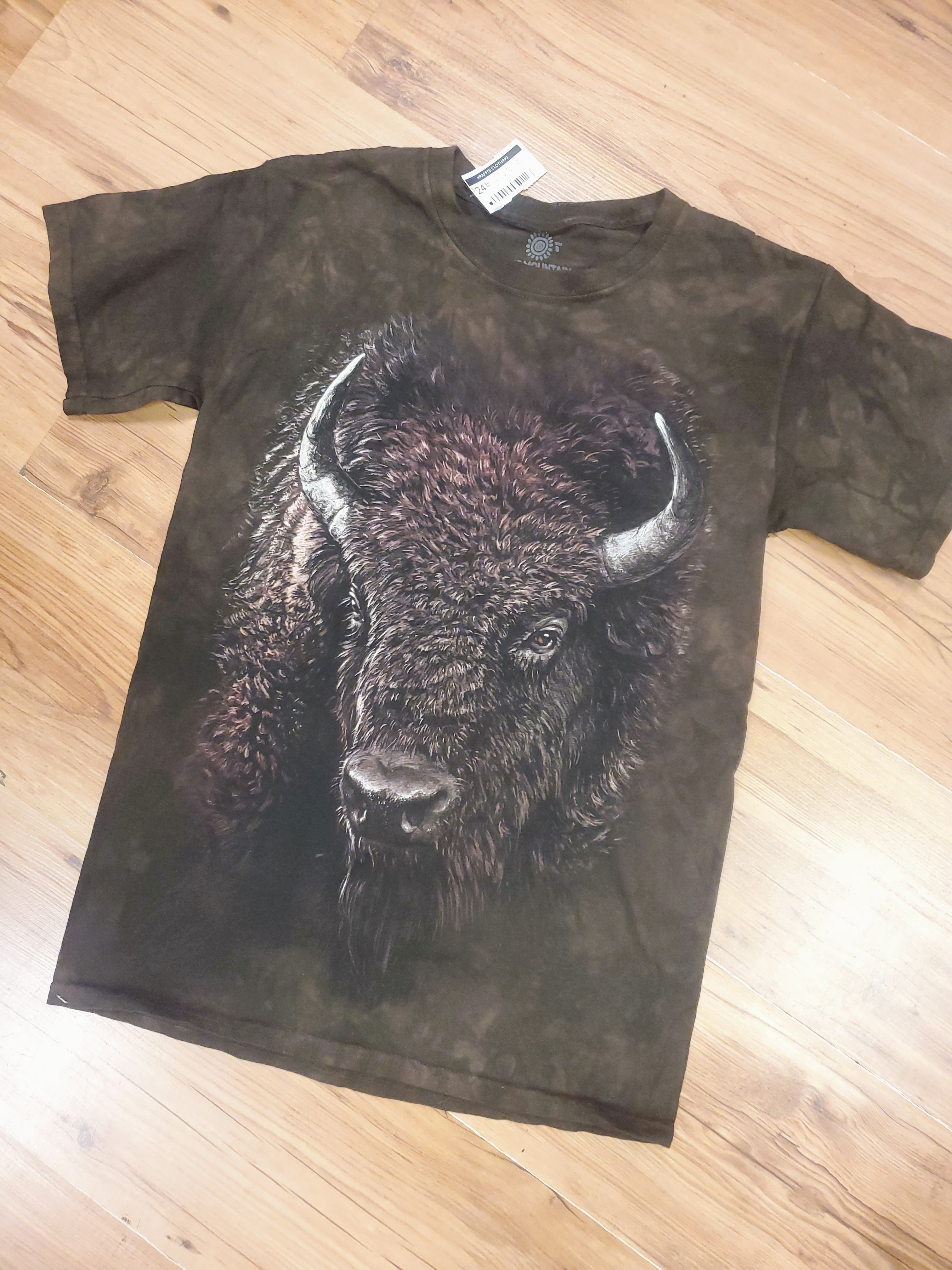 The Mountain Men's Rhino "Be My Voice" T-Shirt - Wildlife Conservation, Soft Triblend, Black