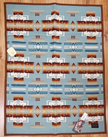 Pendleton® Chief Joseph Baby Blanket Collection, Aqua