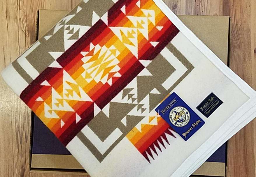 Pendleton® Chief Joseph Blanket, Ivory - Main Image