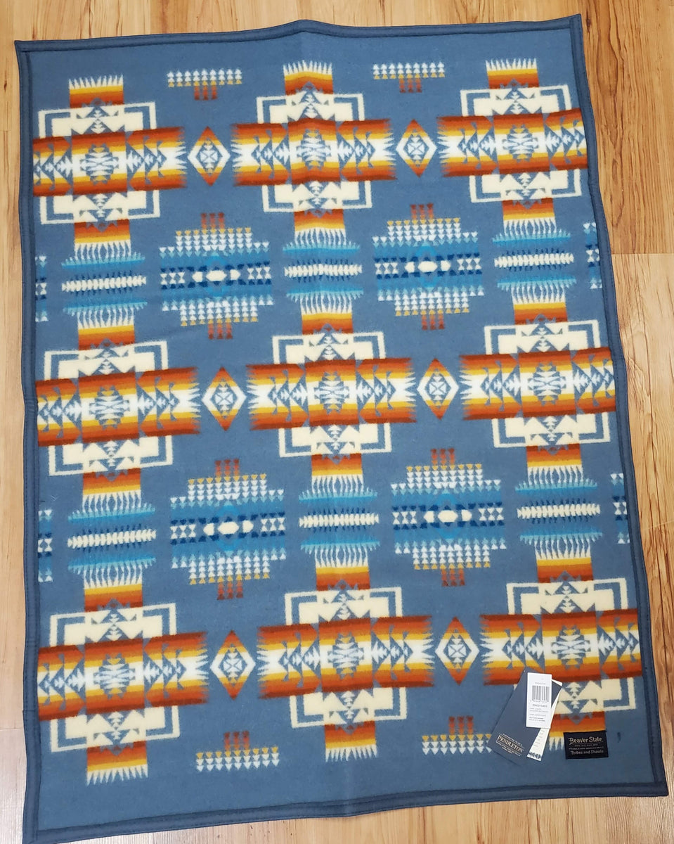 Pendleton® Chief Joseph Baby Blanket Collection, Slate Kraffs Clothing