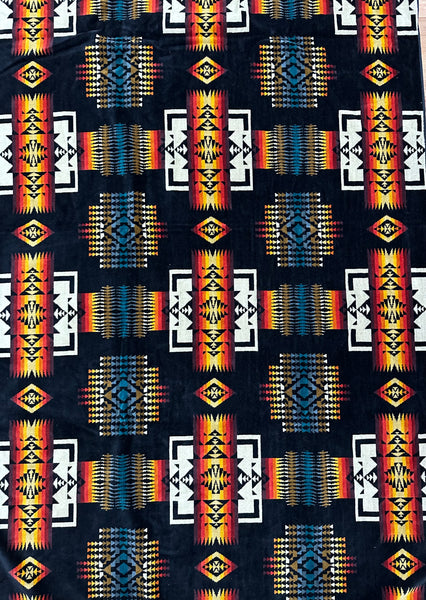 Pendleton® Spa Towel, Chief Joseph, BLACK