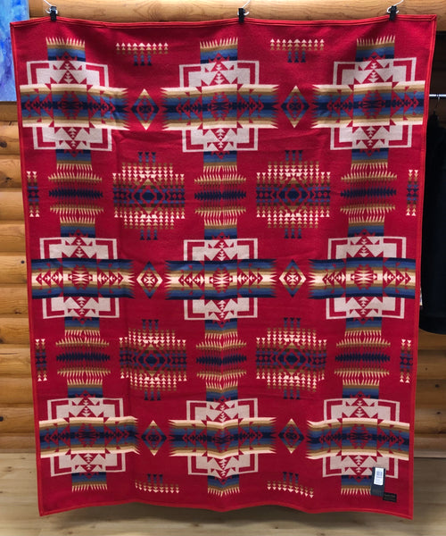 Pendleton® Chief Joseph  Blanket, Scarlet