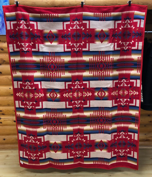Pendleton® Chief Joseph  Blanket, Scarlet
