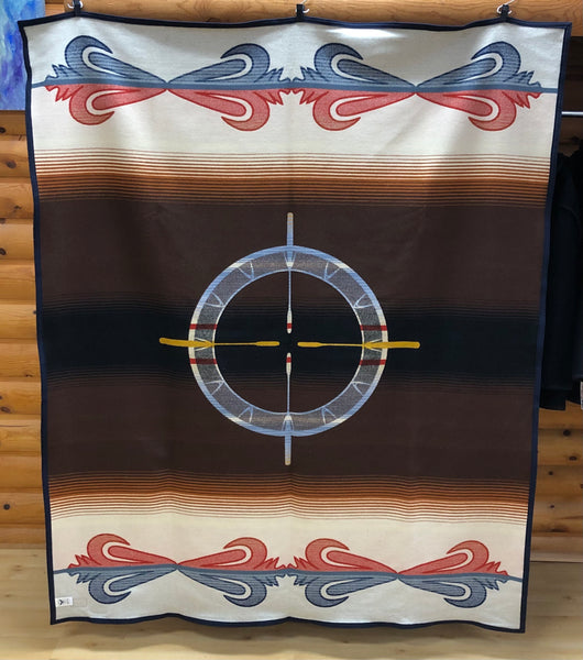 Pendleton ® Jacquard Blanket, Drum Keepers