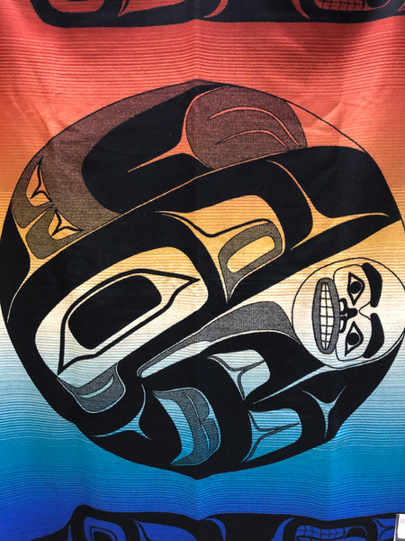 Pendleton ® Jacquard Blanket, Raven & The Box Of Knowledge
