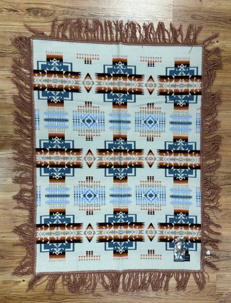 Pendleton® Chief Joseph Baby Blanket Shawl Collection, Rosewood