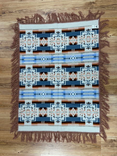 Pendleton® Chief Joseph Baby Blanket Shawl Collection, Rosewood