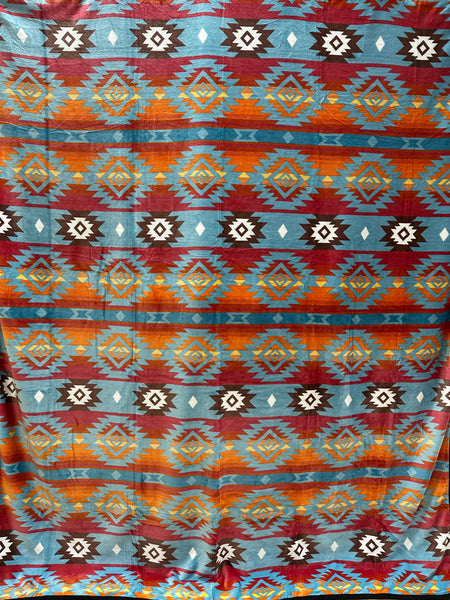 Western Trading, Extra Plush, Fleece Blanket.SKY BLUE
