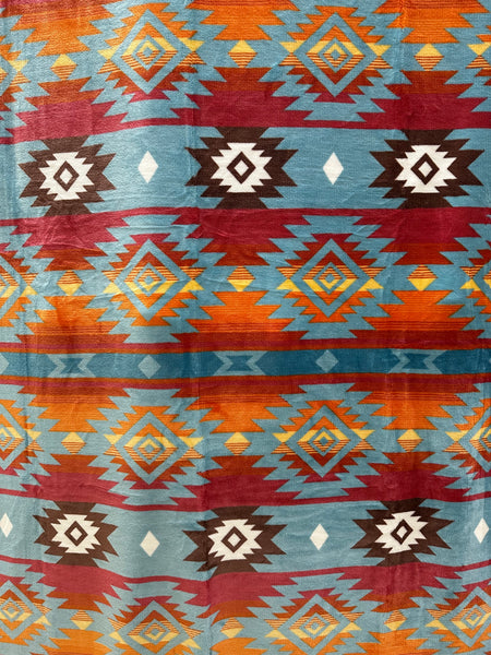 Western Trading, Extra Plush, Fleece Blanket.SKY BLUE