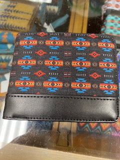 Men's Wallet Canvas Printed