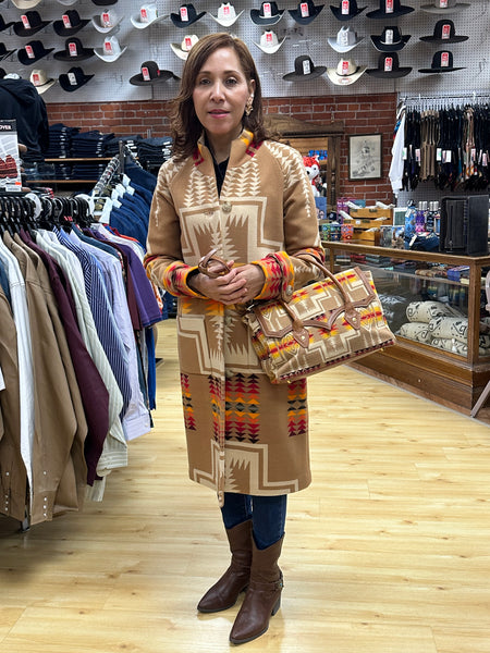 Pendleton® Long coat, Harding Khaki