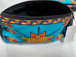 Star and Four Feathers Cosmetic Bag
