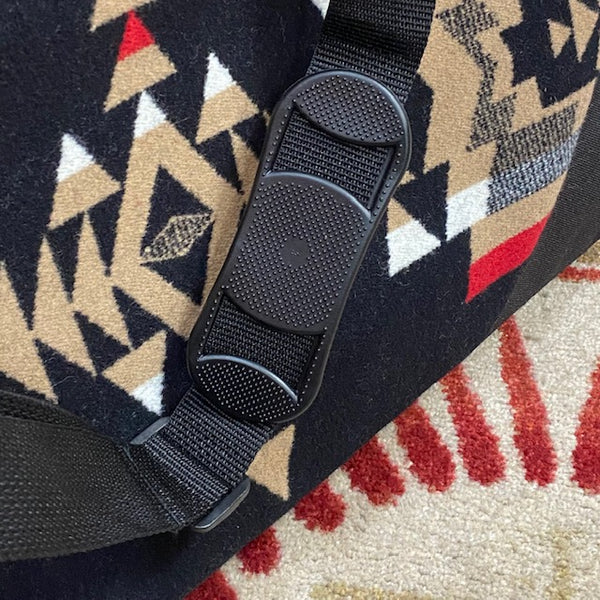 Coach Bag Made by Kraffs with Black Diamond Pendleton Fabric