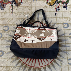 Coach Bag Made by Kraffs with Rock Art Pendleton Fabric