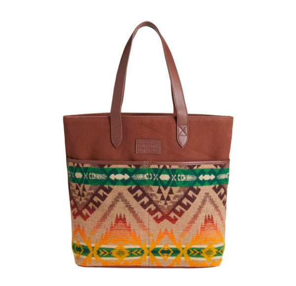 Pendleton Market Tote Sawtooth Mountain