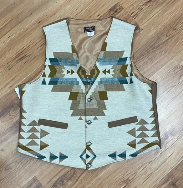 Kraffs Wool Vest, Rock Point Ivory