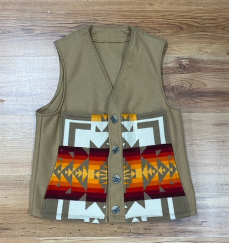 Kraffs Wool Vest, Hayward Chief Joseph