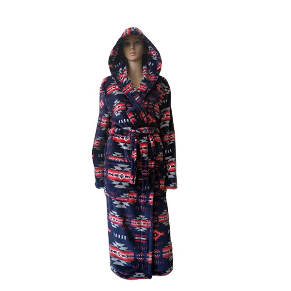 Homesense Robe Silk Touch House Robe with Hood – Kraffs Clothing