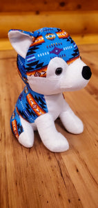 Nu Trendz Husky Plush Toy, Assorted Colors