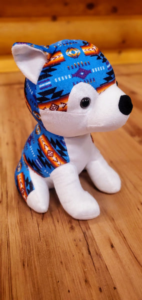 Nu Trendz Husky Plush Toy, Assorted Colors