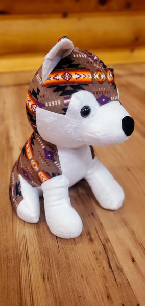 Nu Trendz Husky Plush Toy, Assorted Colors
