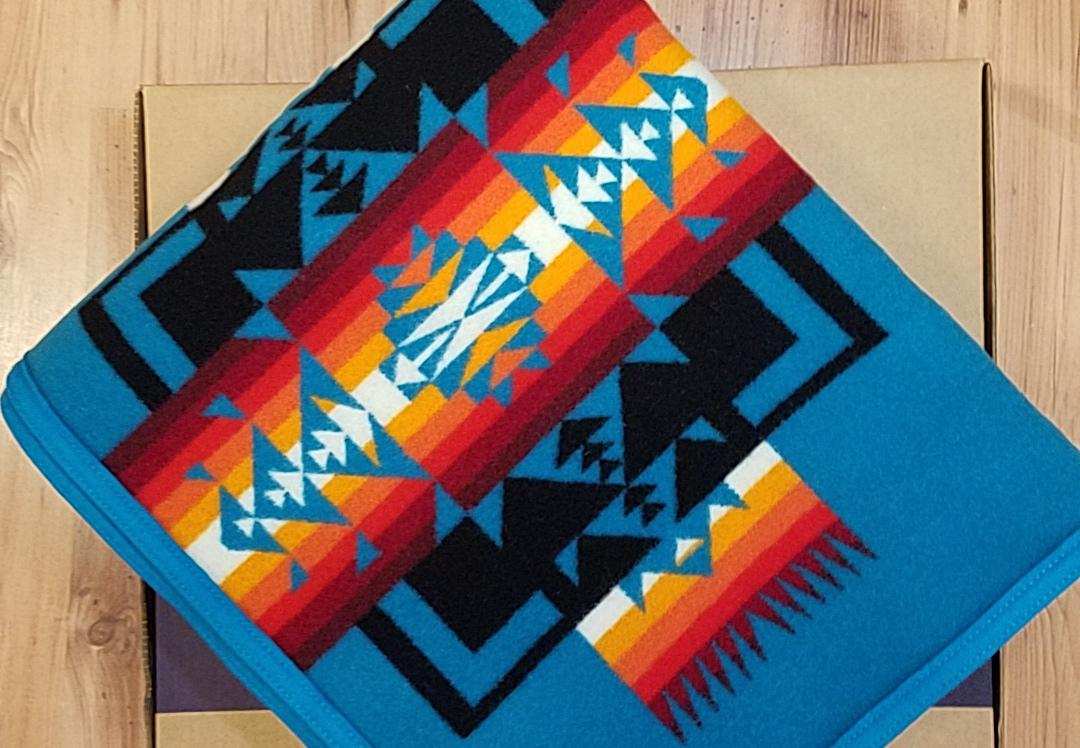 Pendleton Chief Joseph Blanket Turquoise