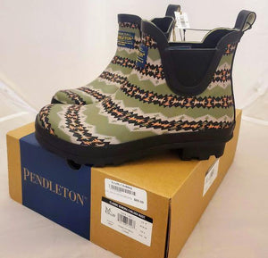 Pendleton® Women's Sonora Chelsea Rain Boots, Olive - Kraffs Clothing