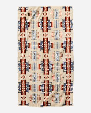 Pendleton® Spa towel. Chief Joseph cream color pattern towel. Pendleton® Linen and Bath.