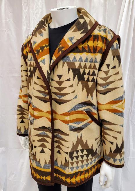 Kraff’s Reversible Car Coat, Diamond Desert - Kraffs Clothing