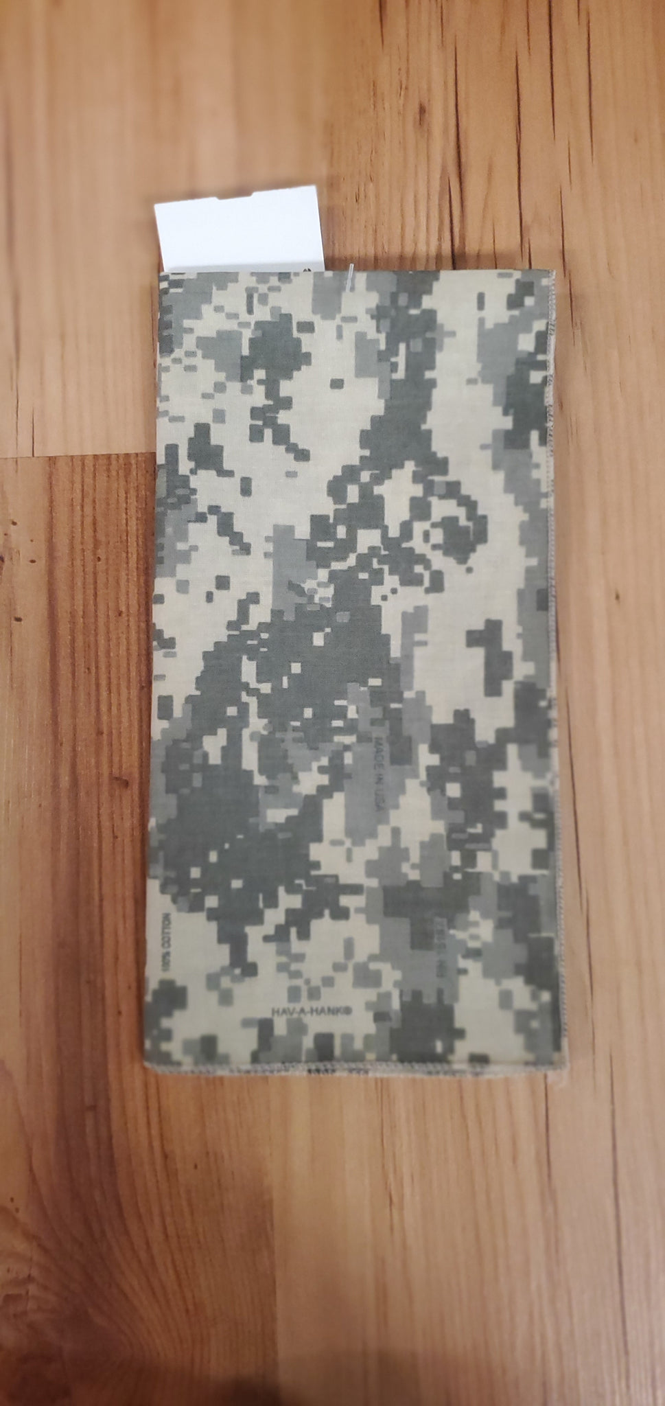 Digital Camo Print Bandana