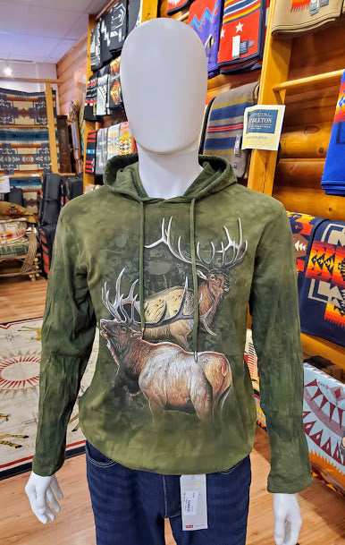 The Mountain® Elk Duo Unisex Lightweight Hoodie