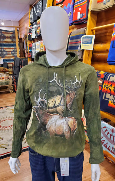 The Mountain® Elk Duo Unisex Lightweight Hoodie