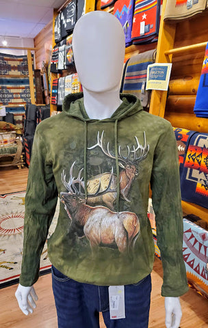The Mountain® Elk Duo Unisex Lightweight Hoodie