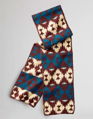 Pendleton® Merino Knit Scarf, Red Grand Mesa