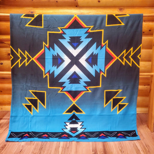 Pacific Blanket Polar Fleece, Hogan Turquoise