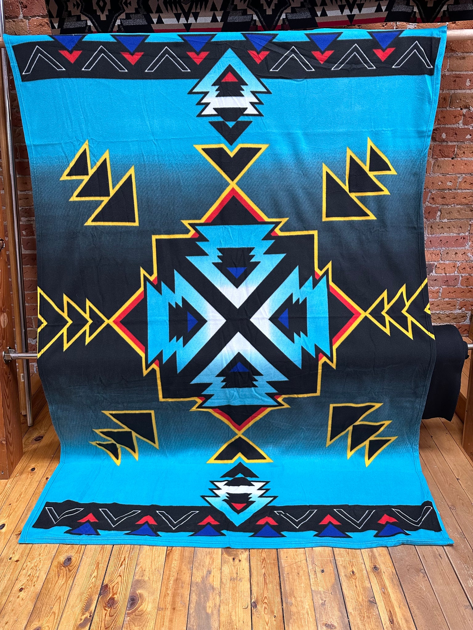 Pacific Blanket Polar Fleece, Hogan Turquoise