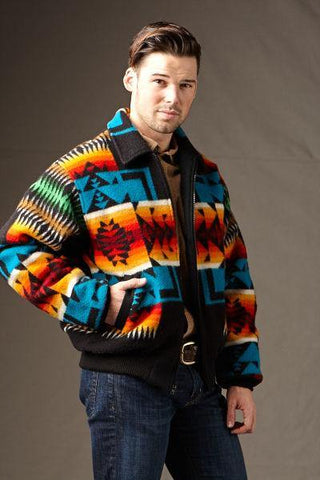 Bomber Jacket, Chief Joseph Black - Kraffs Clothing