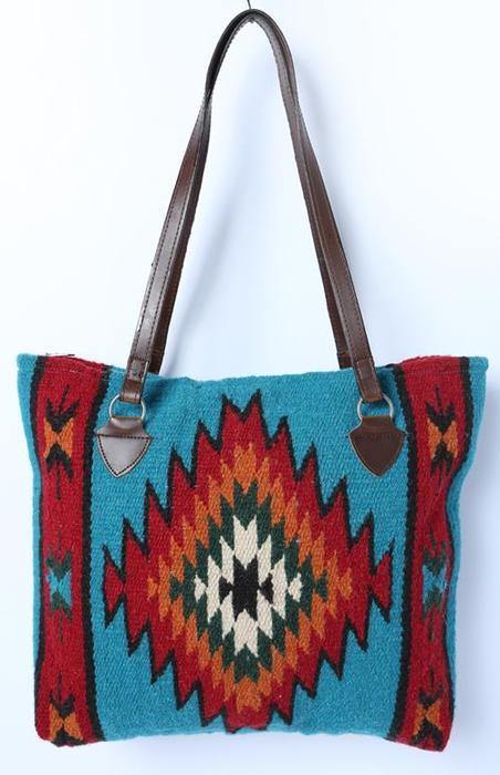 Maya Modern Purse, Style P, Turquoise - Kraffs Clothing