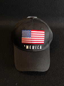 Cap, Black, 'Merica - Kraffs Clothing