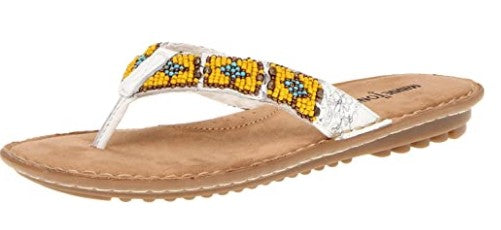 Minnetonka Moccasin Sandal, Marin, White