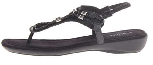 Minnetonka Moccasin Sandal, Pico, Black