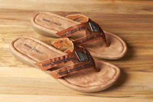 Minnetonka beaded sandals on sale