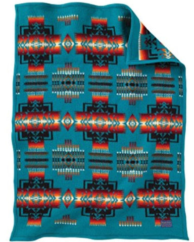 Pendleton® Chief Joseph Baby Blanket Collection, Turquoise