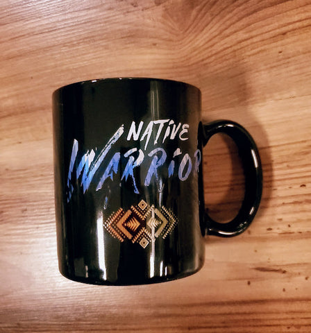 Ceramic mug, "Native Warrior"