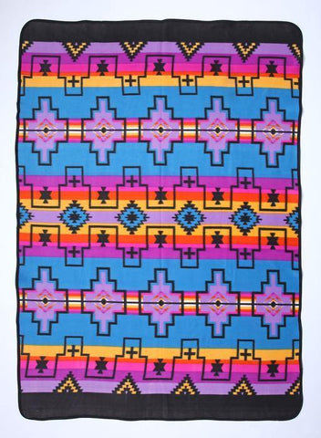 El Paso Lodge Fleece Blanket # 1-C - Kraffs Clothing