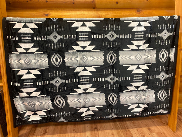 Silk Touch, Reversible Queen Fleece Blanket, Assorted Colors
