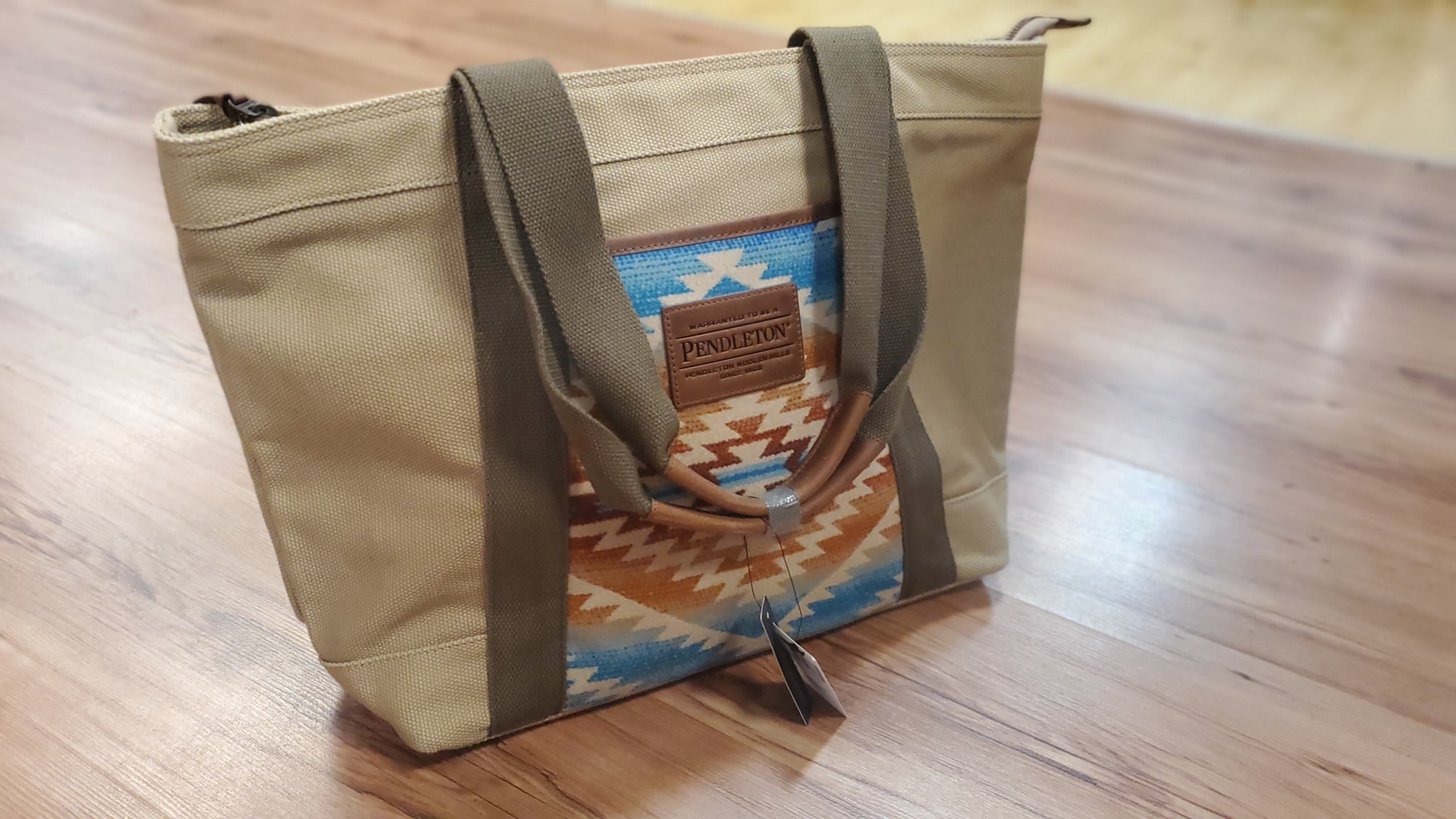 Pendleton® Canvas Zip Tote, Pagosa Springs