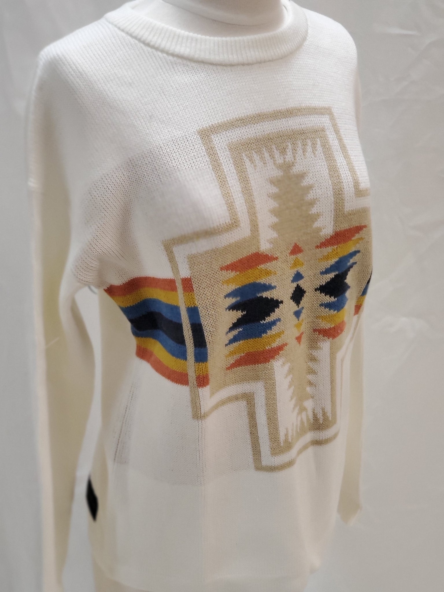 Pendleton® Women's Knit Sweater, Harding White