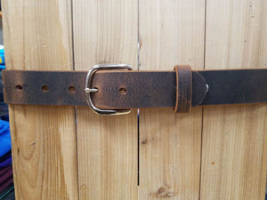 P&B Harness LLC Crazy Horse Single Prong Belt